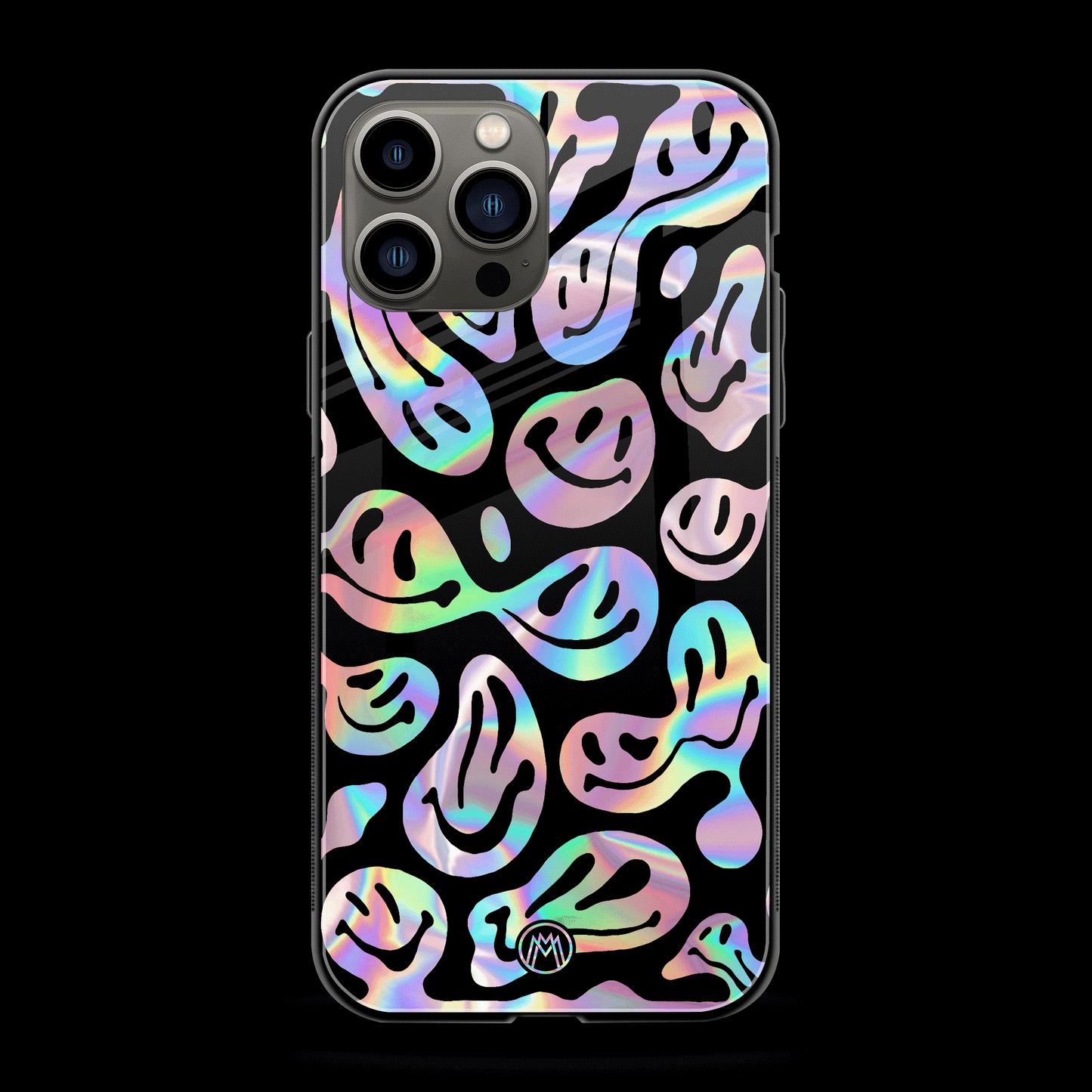 Acid Smiles Chromatic Edition Phone Cover | Glass Case