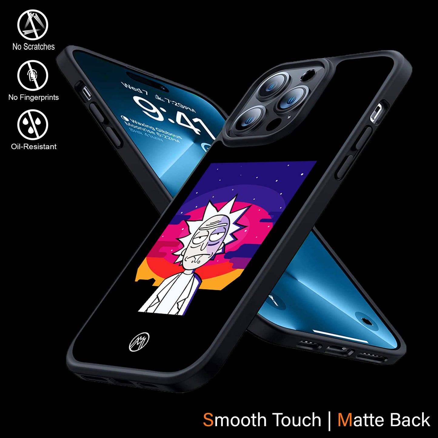 Trippy Rick Sanchez Phone Cover | MagSafe Case