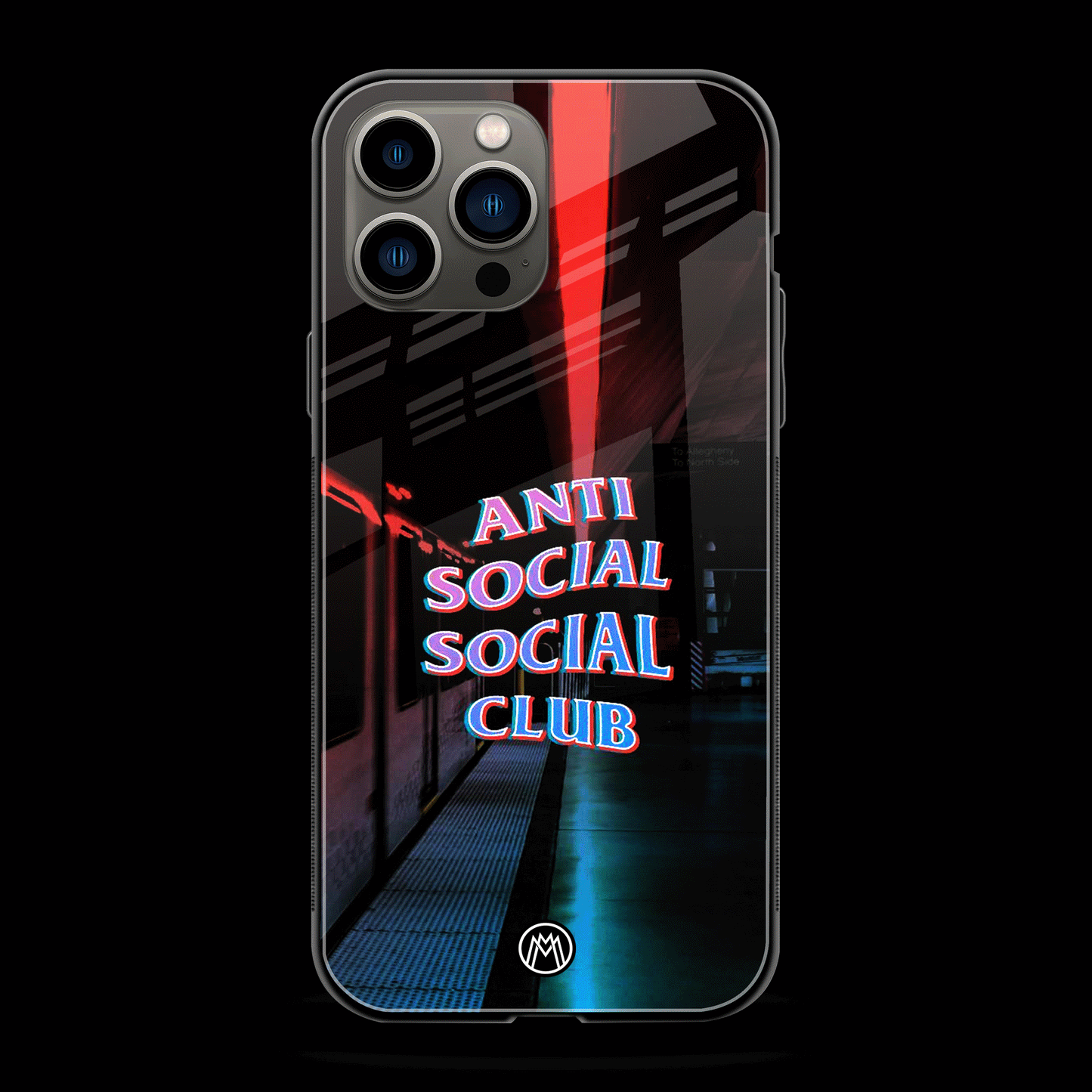 Anti Social Social Club Phone Cover | Glass Case