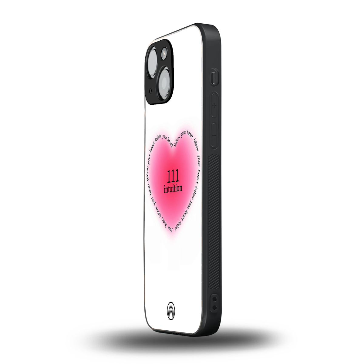 111 intuition back phone cover | glass case for iphone 13 mini