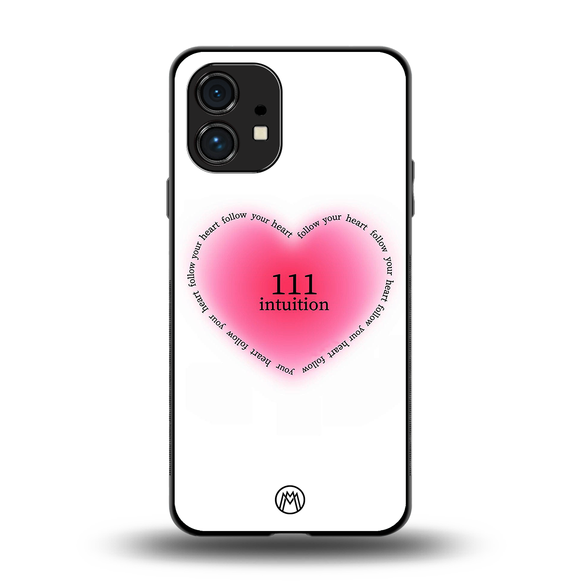 111 intuition back phone cover | glass case for nothing phone 1
