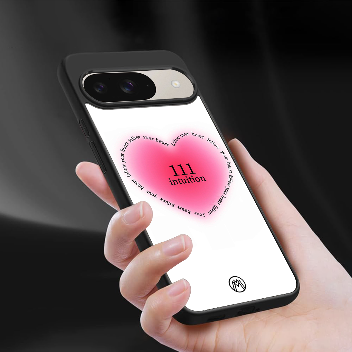 111 intuition back phone cover | glass case for google pixel 9
