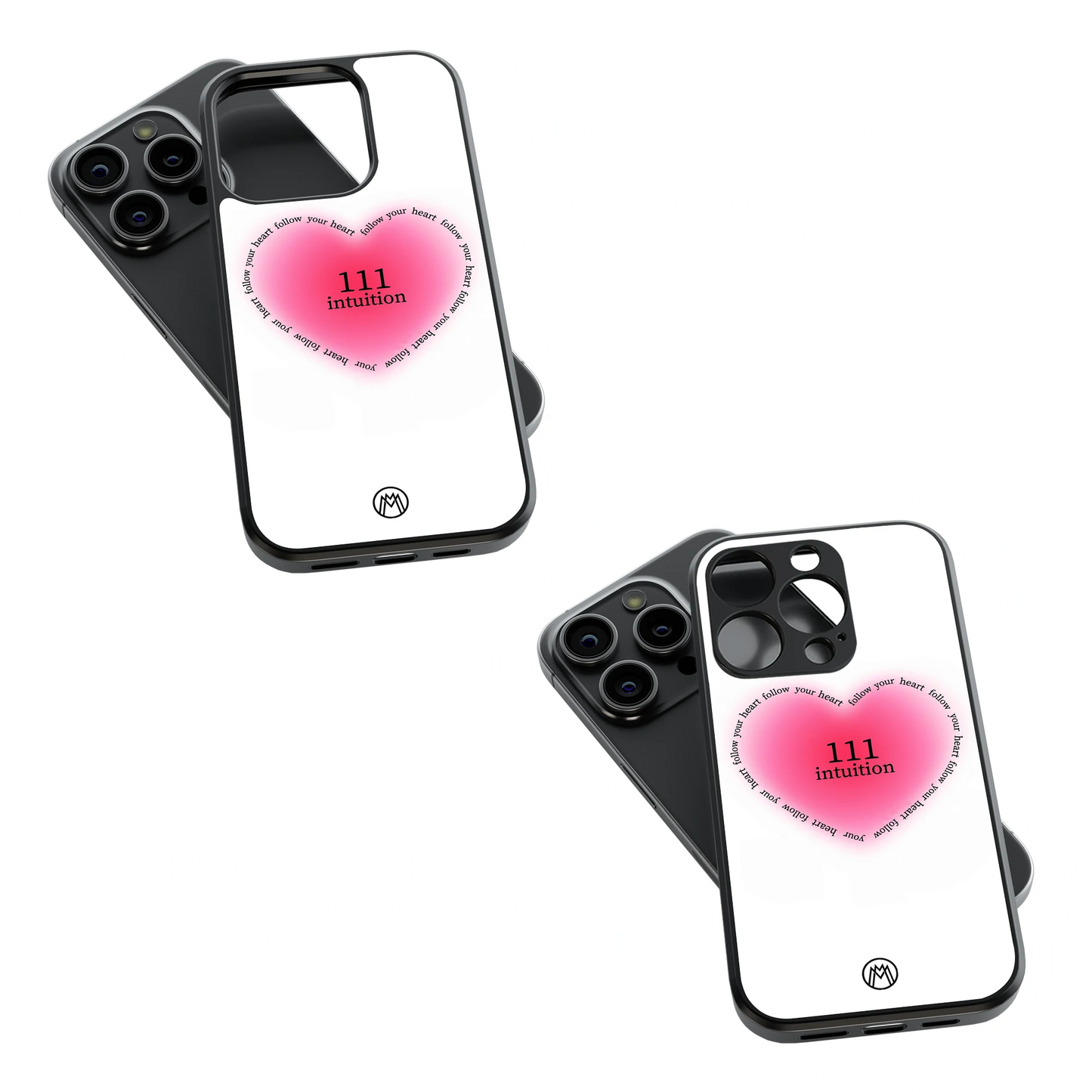 Trendy Glass Back Mobile Case for iPhone, Samsung, Redmi, OnePlus, Google Pixel, Motorola