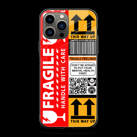 Fragile Feelings Phone Cover | Glass Case