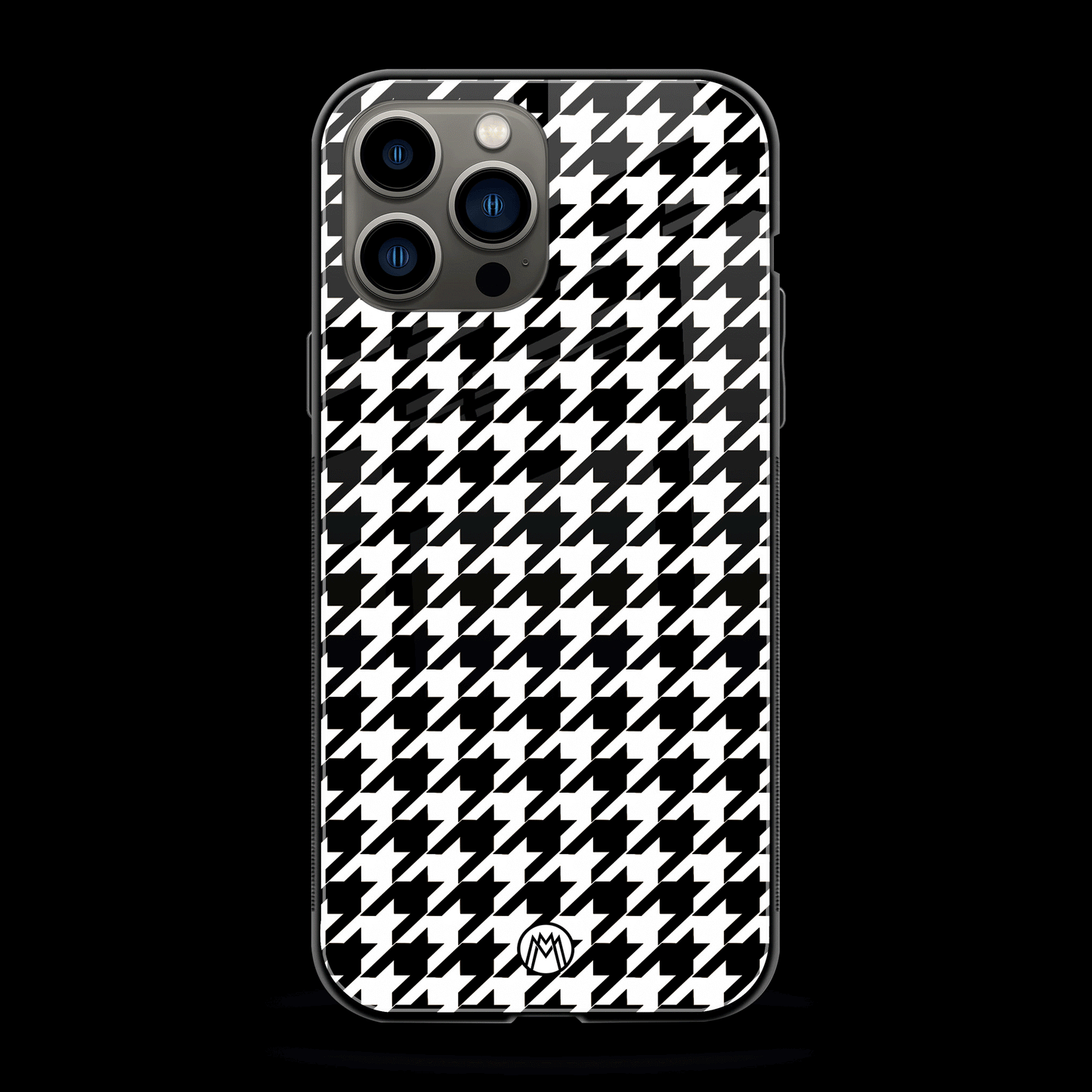 Houndstooth Classic Phone Cover | Glass Case