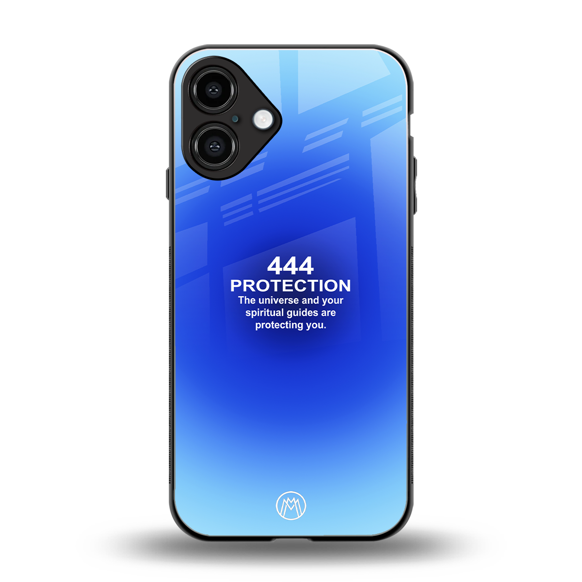 444 protection back phone cover | glass case for iphone 16 plus