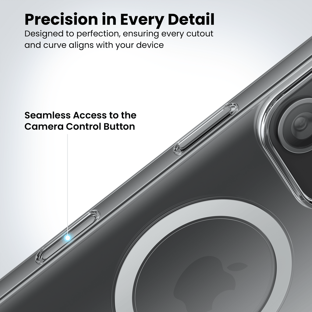 Anti Yellow Magsafe Clear Case for iPhone 16 Pro Max