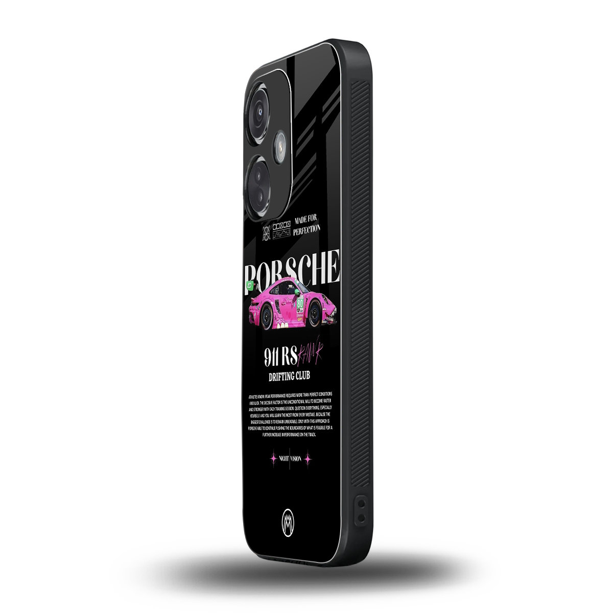 911 drifting club back phone cover | glass case for oneplus nord ce 3