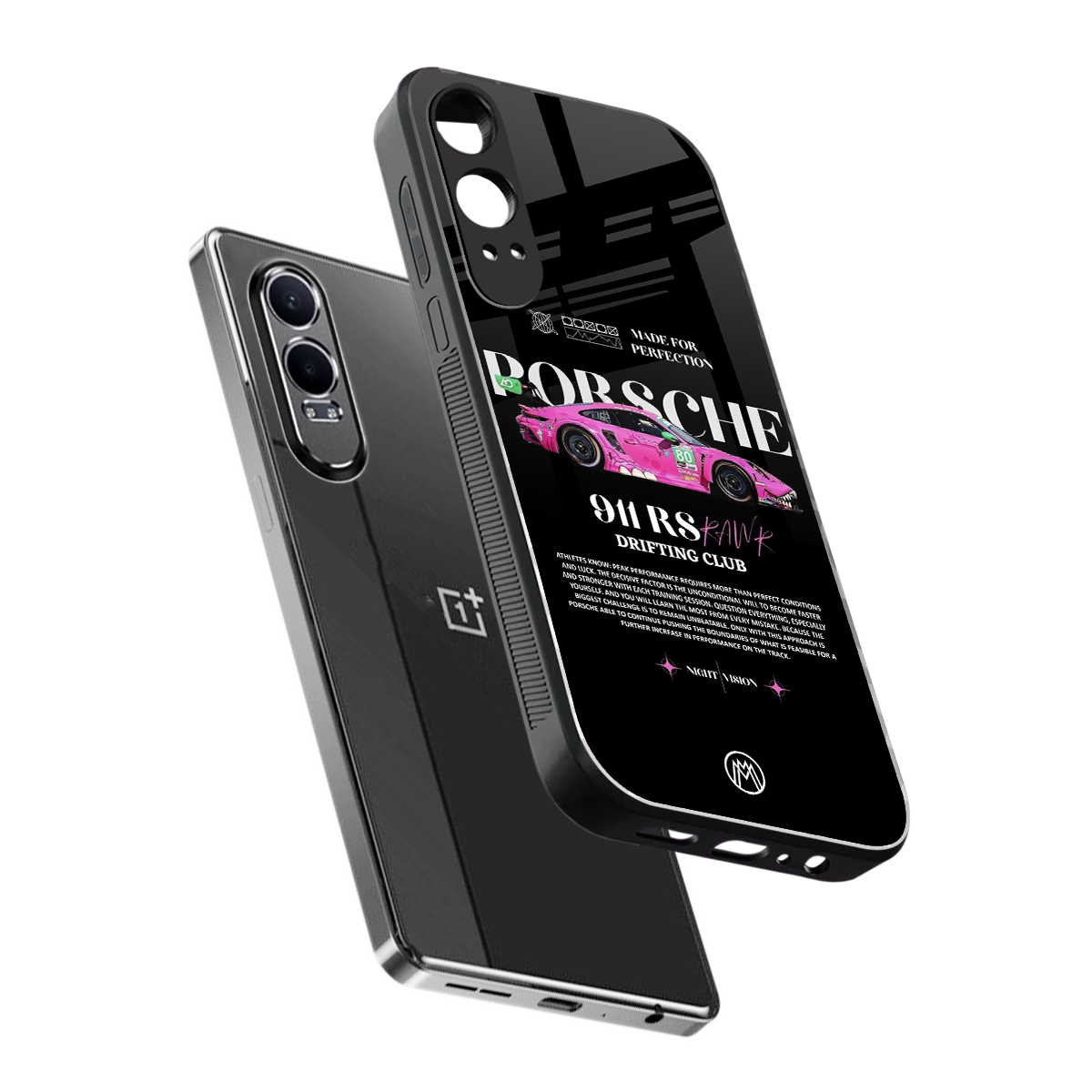 911 drifting club back phone cover | glass case for oneplus nord ce 4 lite