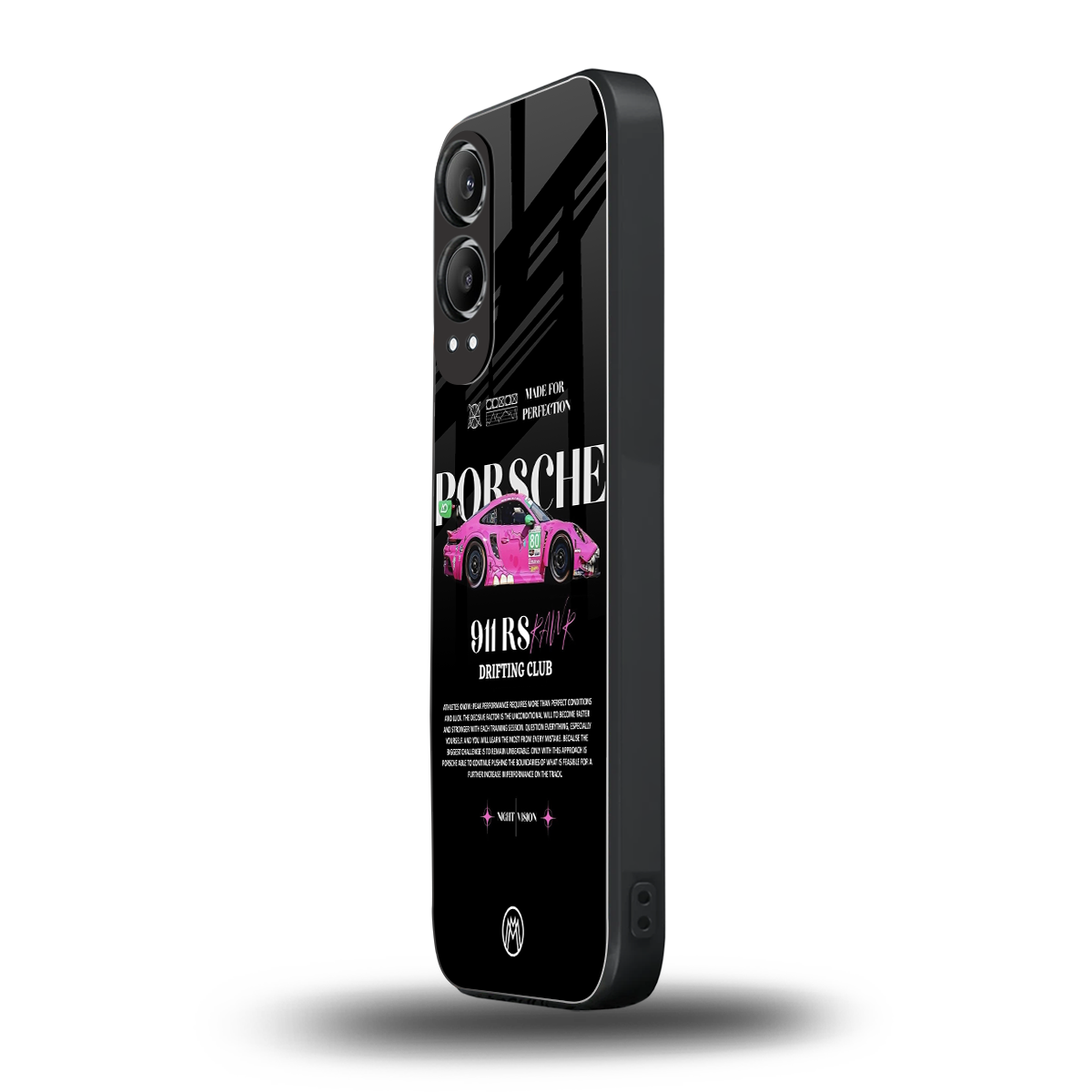 911 drifting club back phone cover | glass case for oneplus nord ce 4 lite