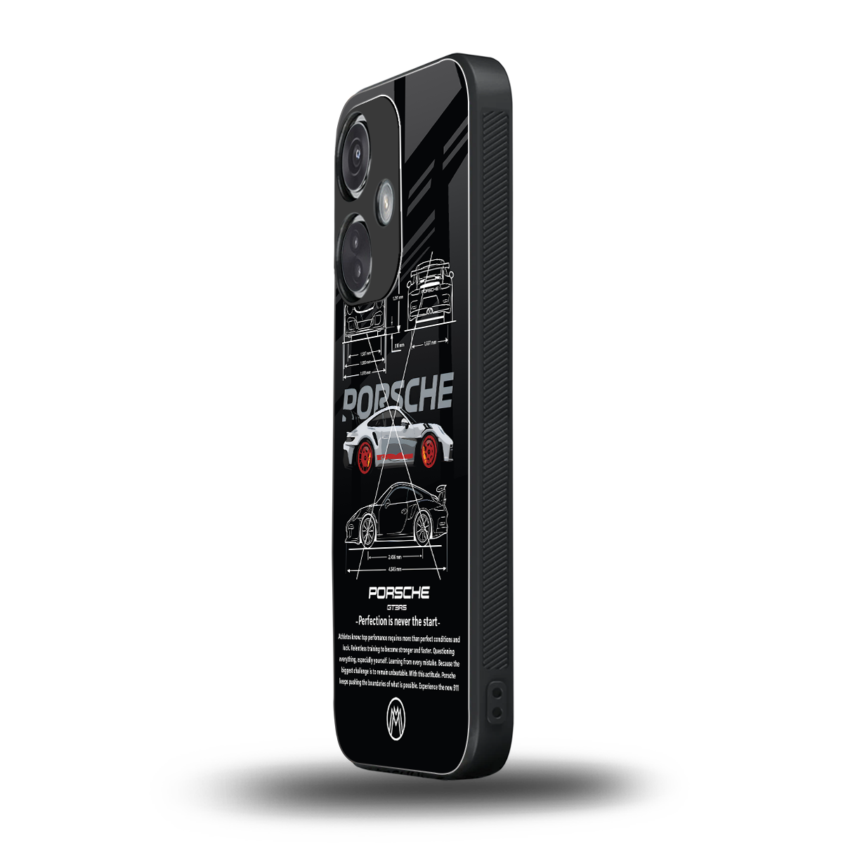 911 gt3 rs back phone cover | glass case for oneplus nord ce 3