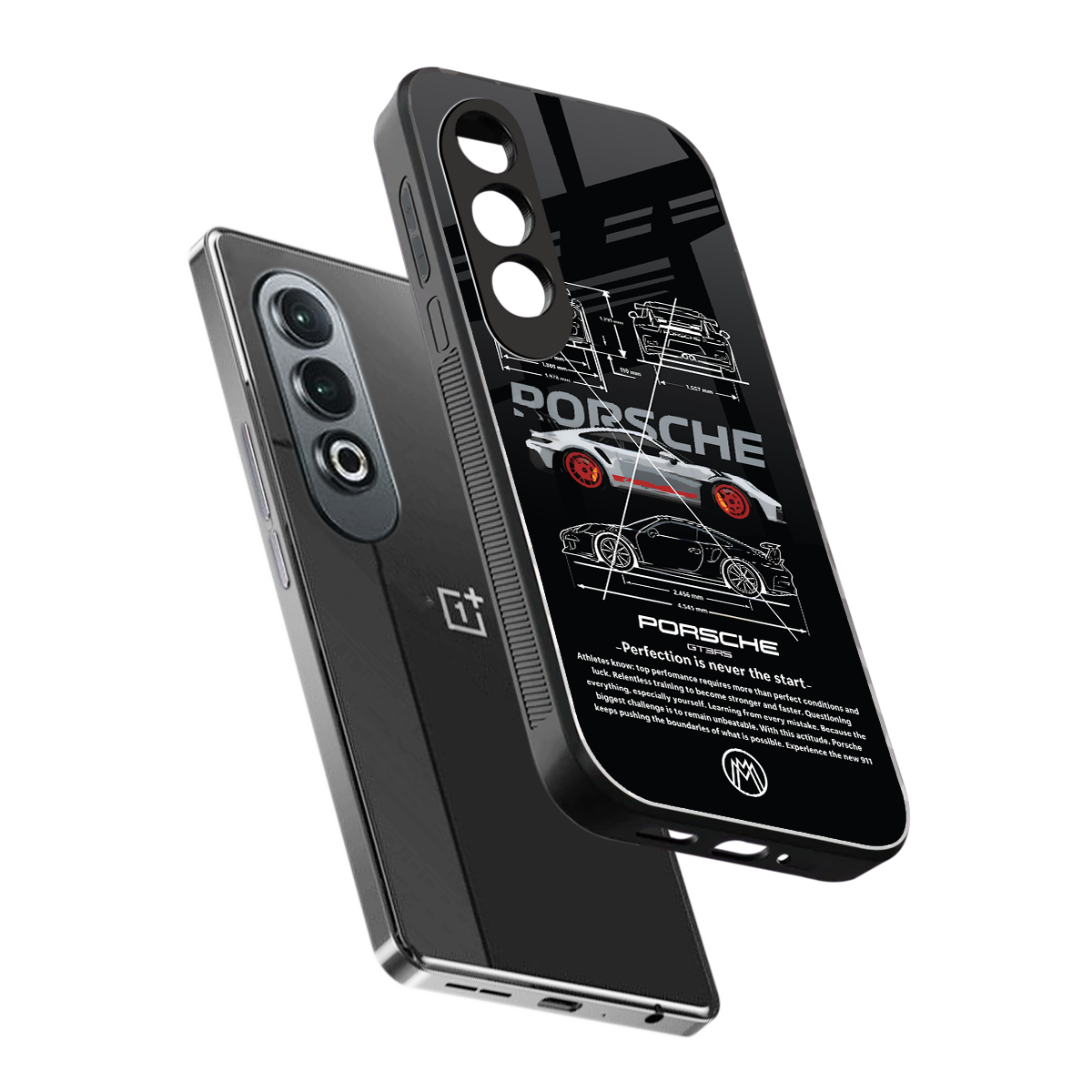 911 gt3 rs back phone cover | glass case for oneplus nord ce 4