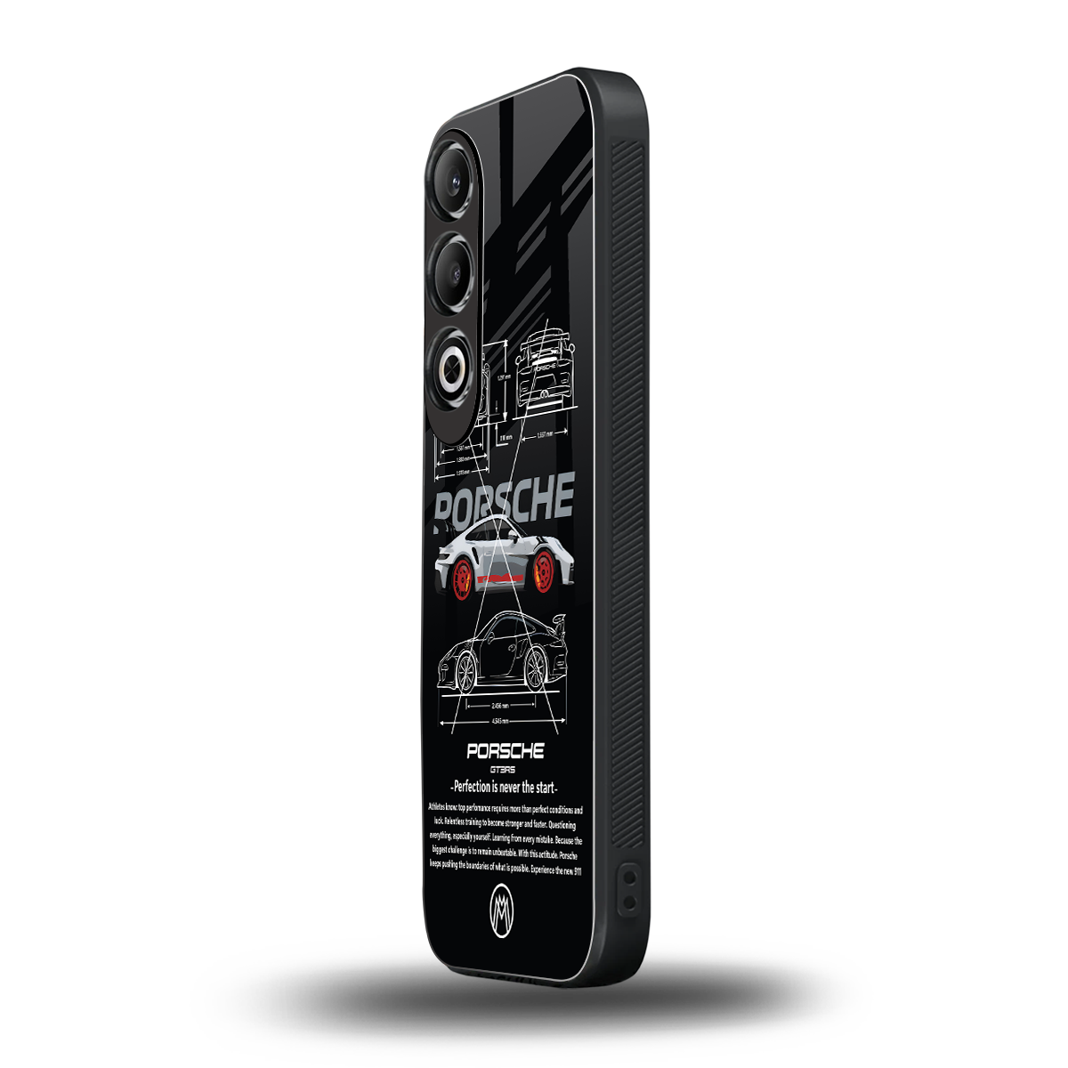 911 gt3 rs back phone cover | glass case for oneplus nord ce 4