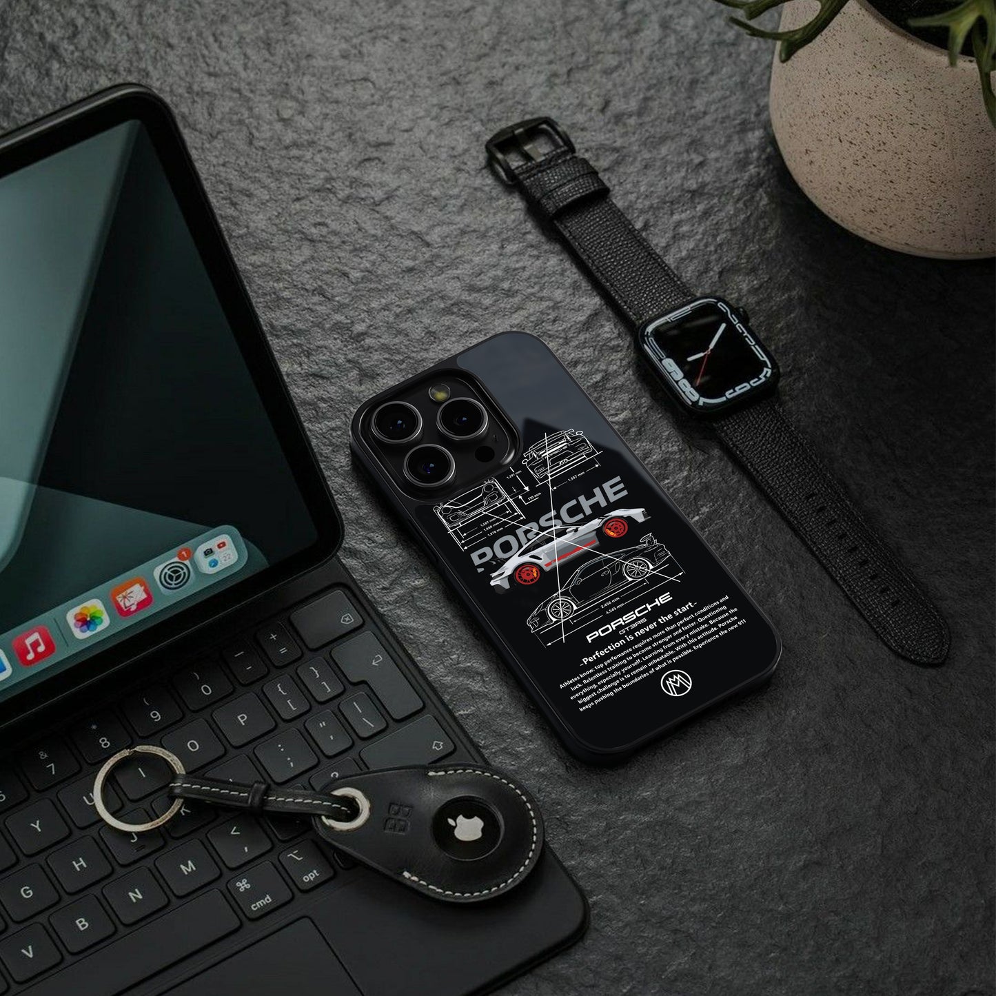 911 gt3 rs back phone cover | glass case for google pixel 9 pro