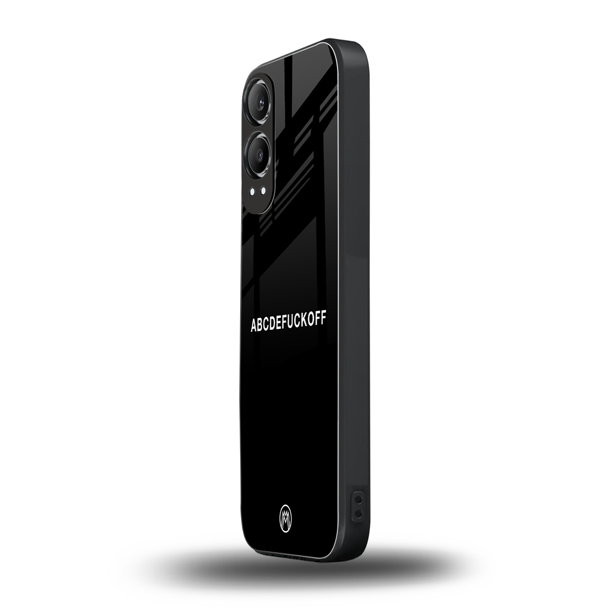 abcdefuckoff back phone cover | glass case for oneplus nord ce 4 lite