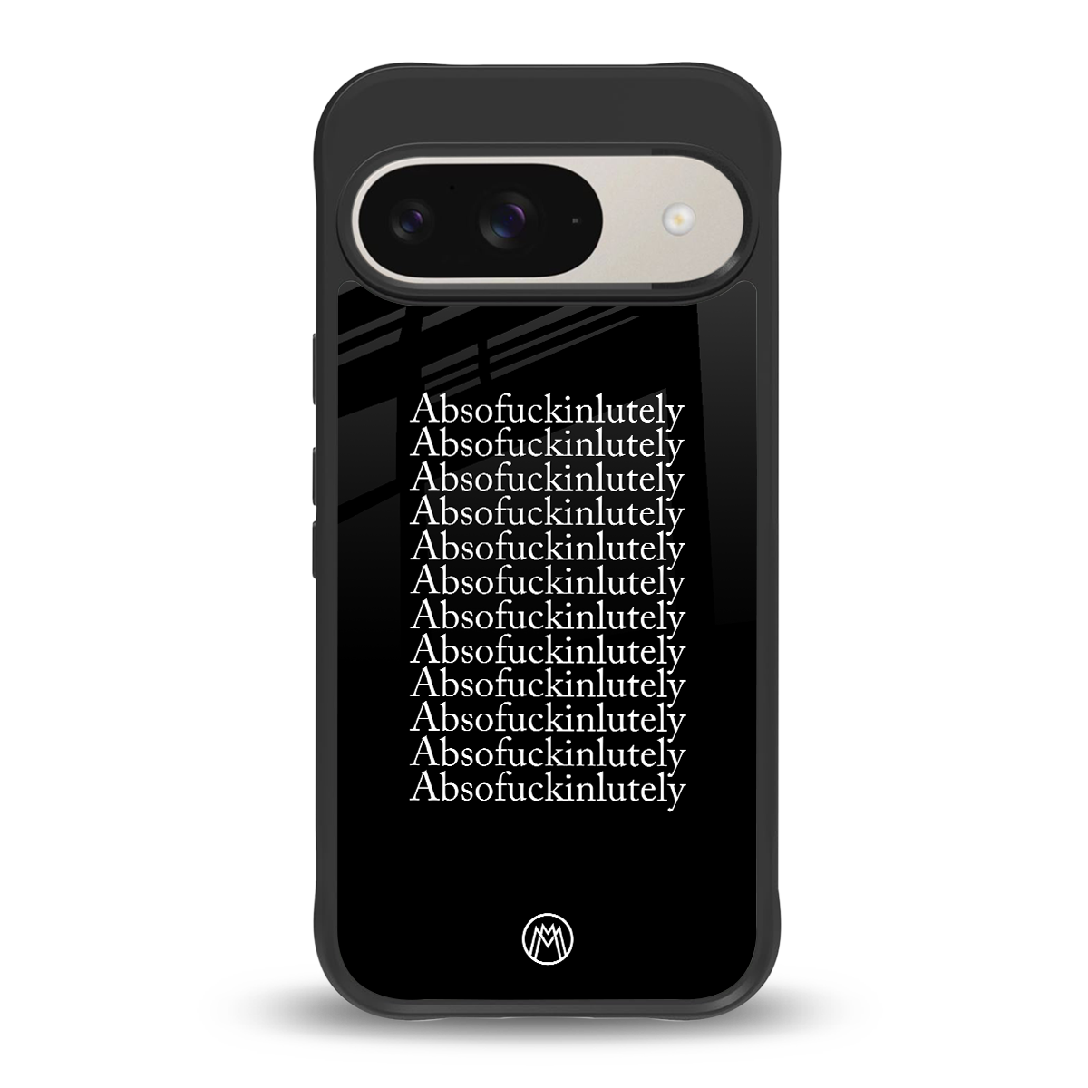 absofuckinlutely back phone cover | glass case for google pixel 9