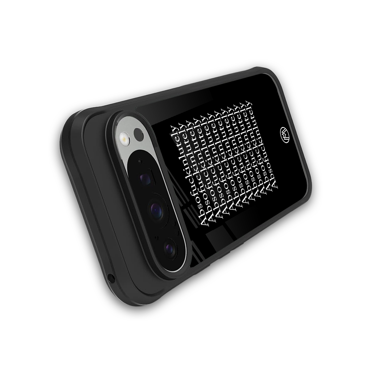 absofuckinlutely back phone cover | glass case for google pixel 9 pro