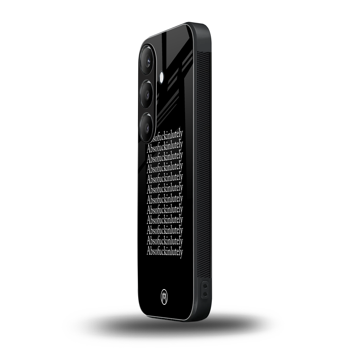 absofuckinlutely back phone cover | glass case for samsung galaxy s23 plus