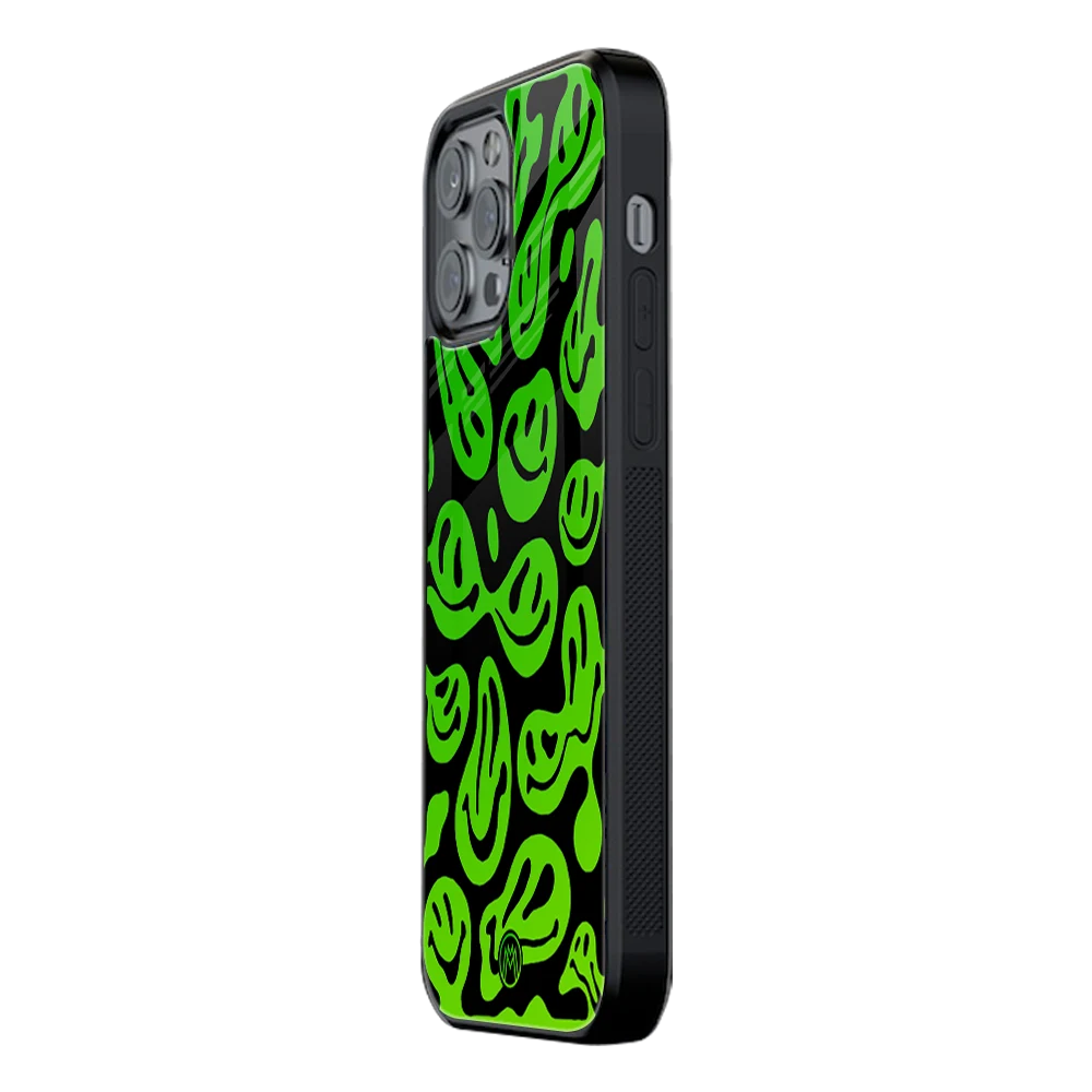 Slim Glass Back Phone Case for Multiple Brands โ iPhone, Samsung, Redmi, OnePlus, Oppo, Vivo