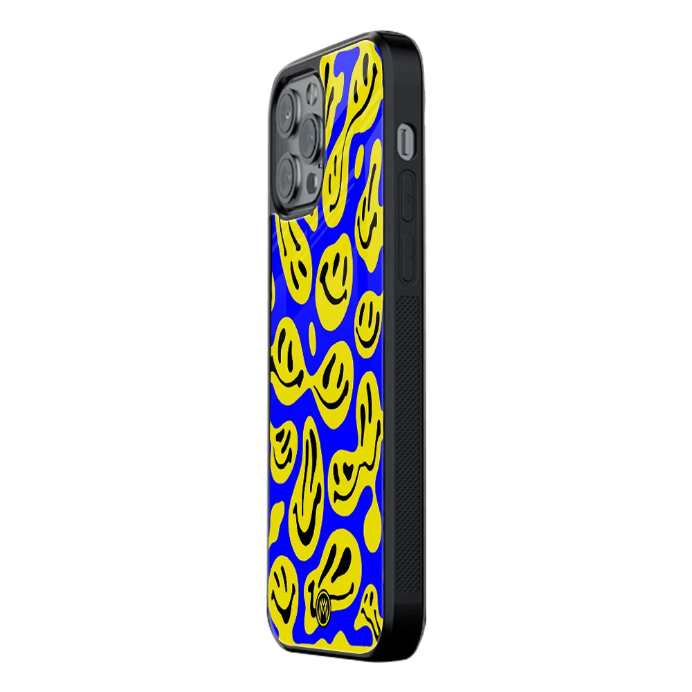 Slim Glass Back Phone Case for Multiple Brands โ iPhone, Samsung, Redmi, OnePlus, Oppo, Vivo