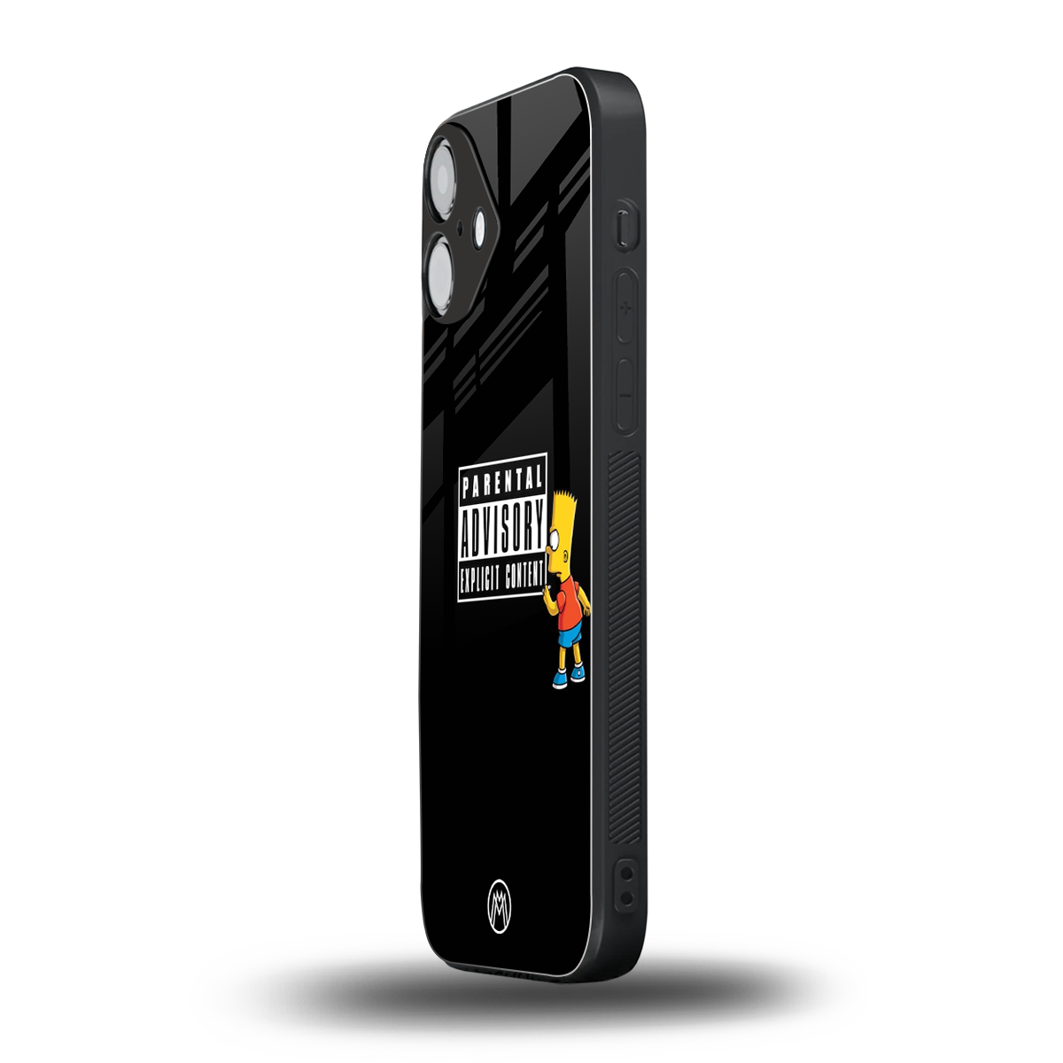 advisory back phone cover | glass case for iphone 16 plus