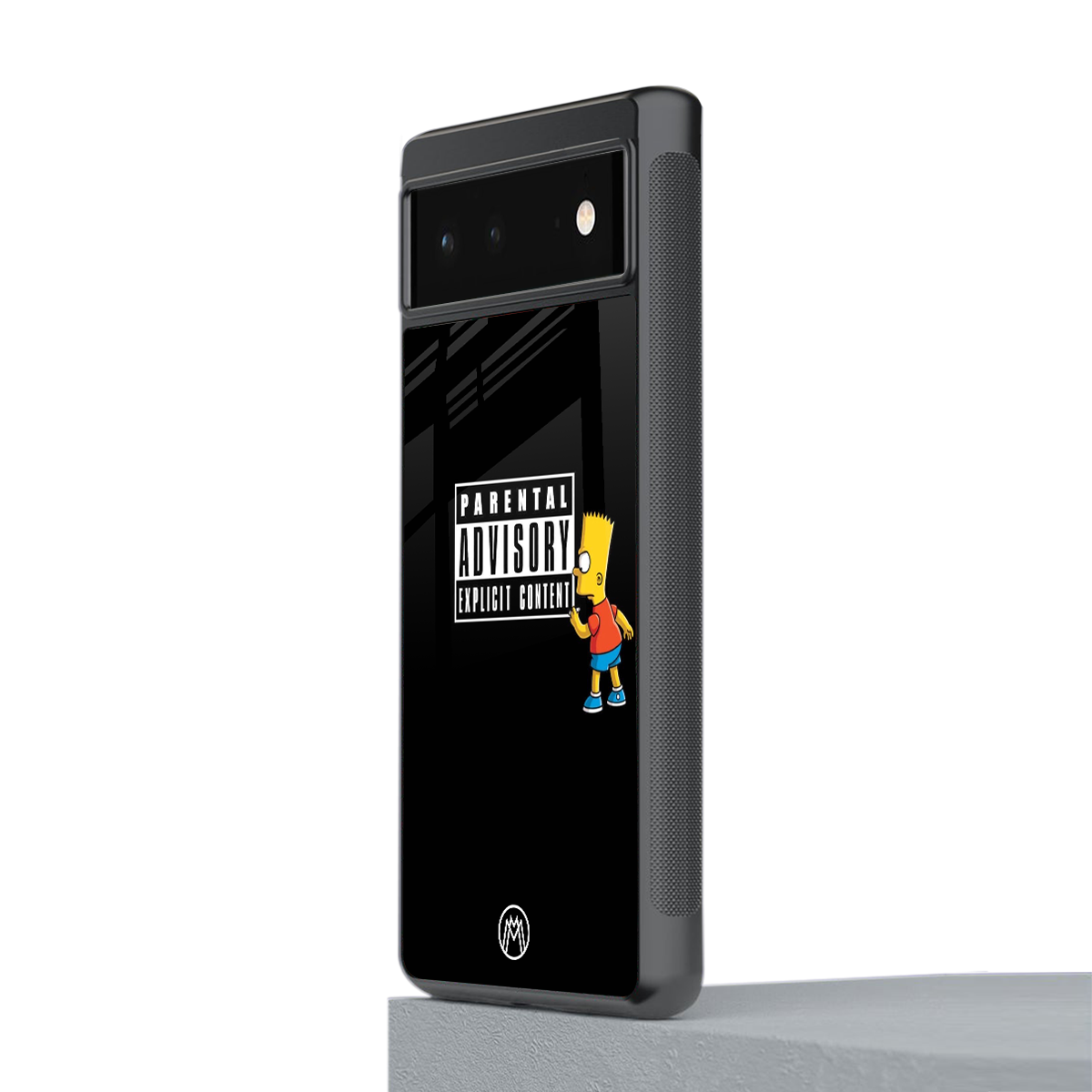 advisory back phone cover | glass case for Google Pixel 6A