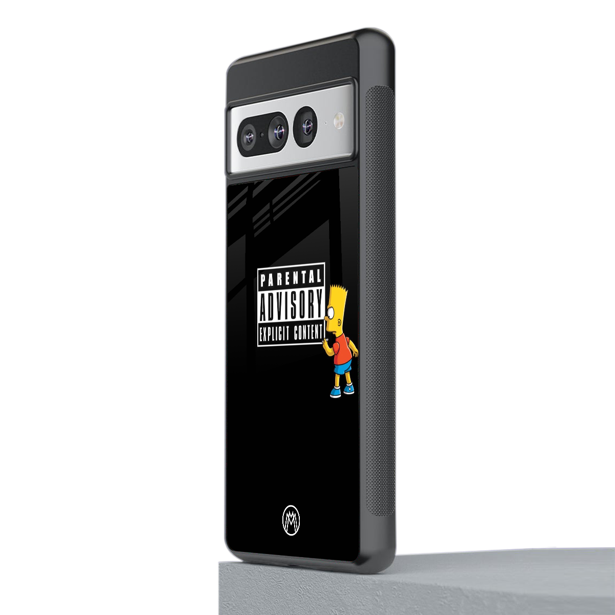advisory back phone cover | glass case for google pixel 7 pro