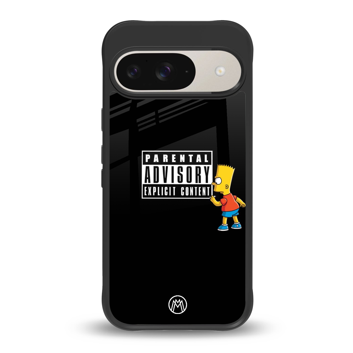 advisory back phone cover | glass case for google pixel 9
