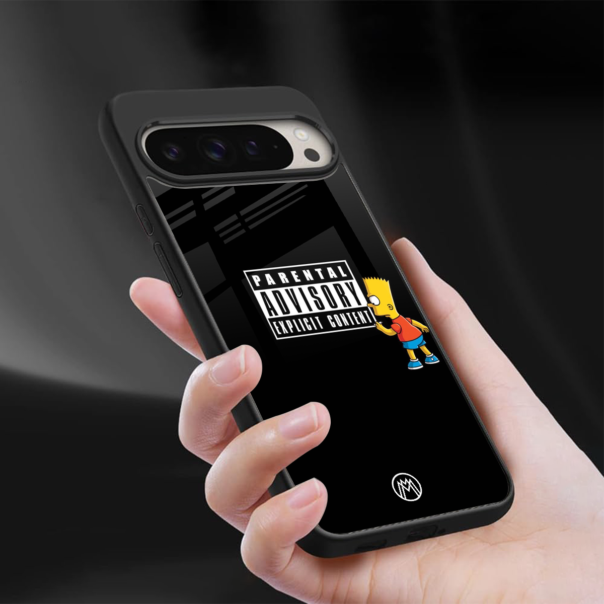 advisory back phone cover | glass case for google pixel 9 pro