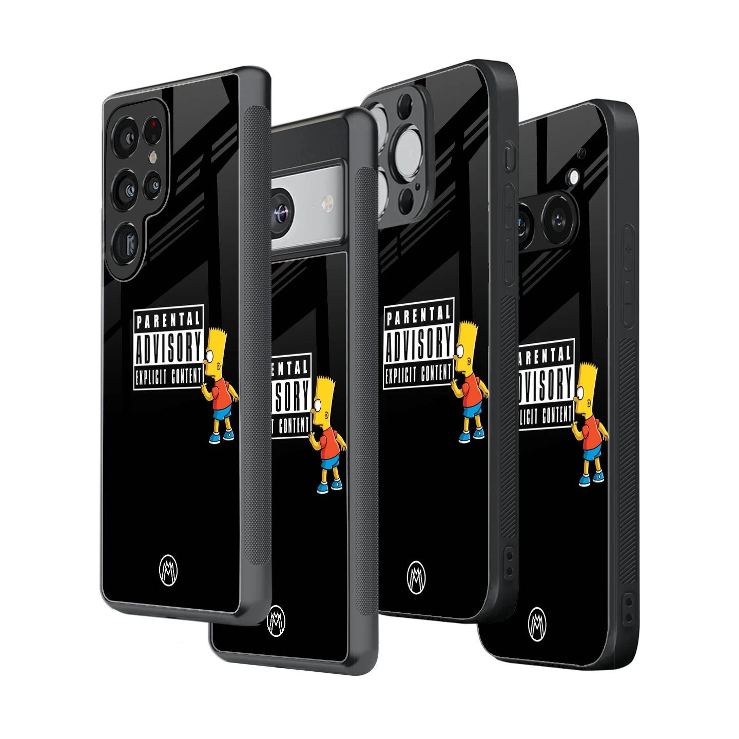 Stylish Glass Back Case for All Smartphones โ iPhone, Samsung, OnePlus, Pixel, Redmi, Oppo, Vivo, Motorola