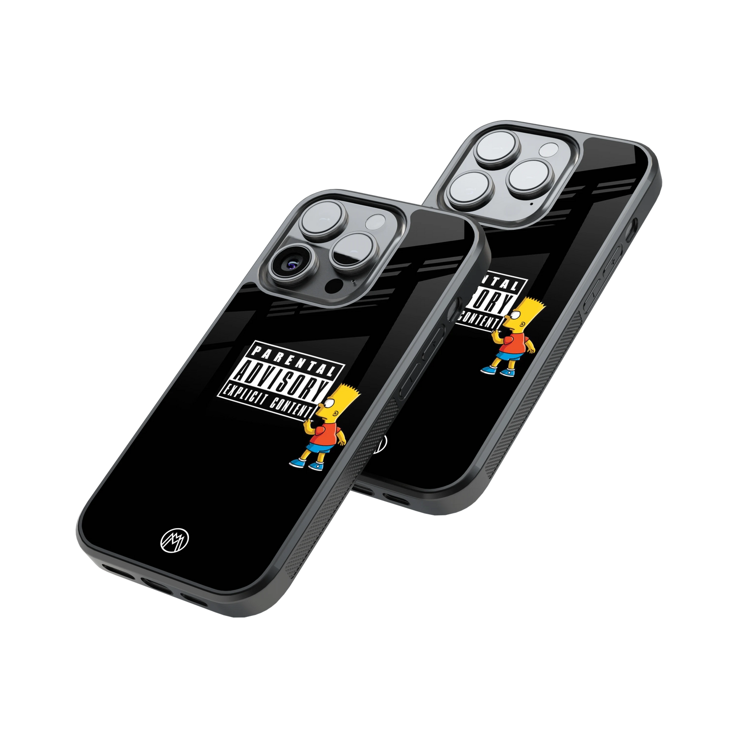 Protective Glass Back Phone Case Compatible with iPhone, Samsung, OnePlus, Pixel & More
