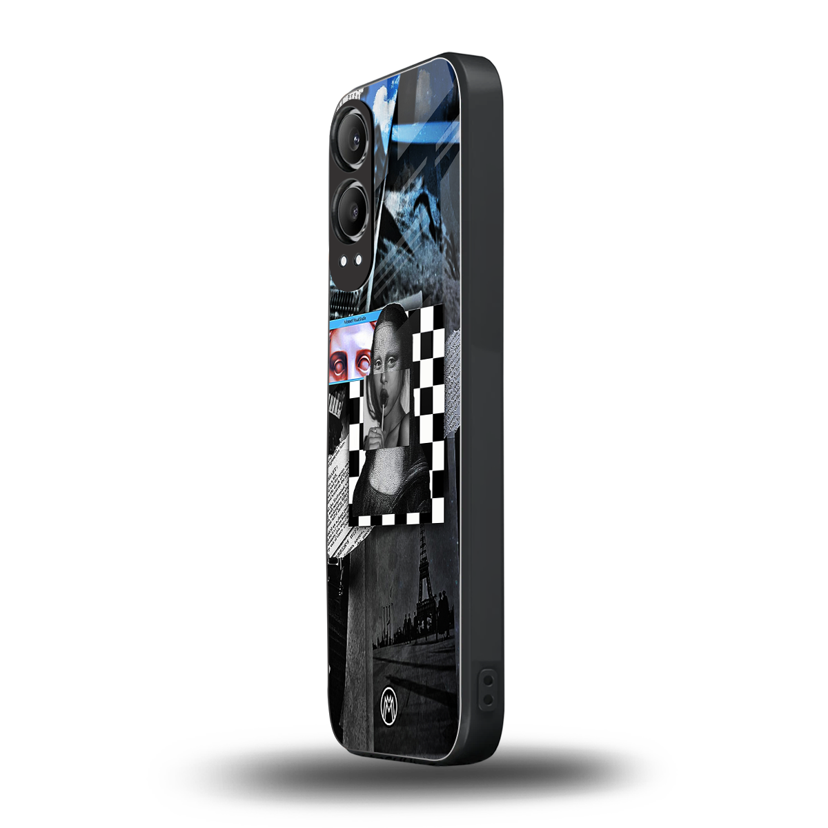 aesthetic mona lisa art back phone cover | glass case for oneplus nord ce 4 lite
