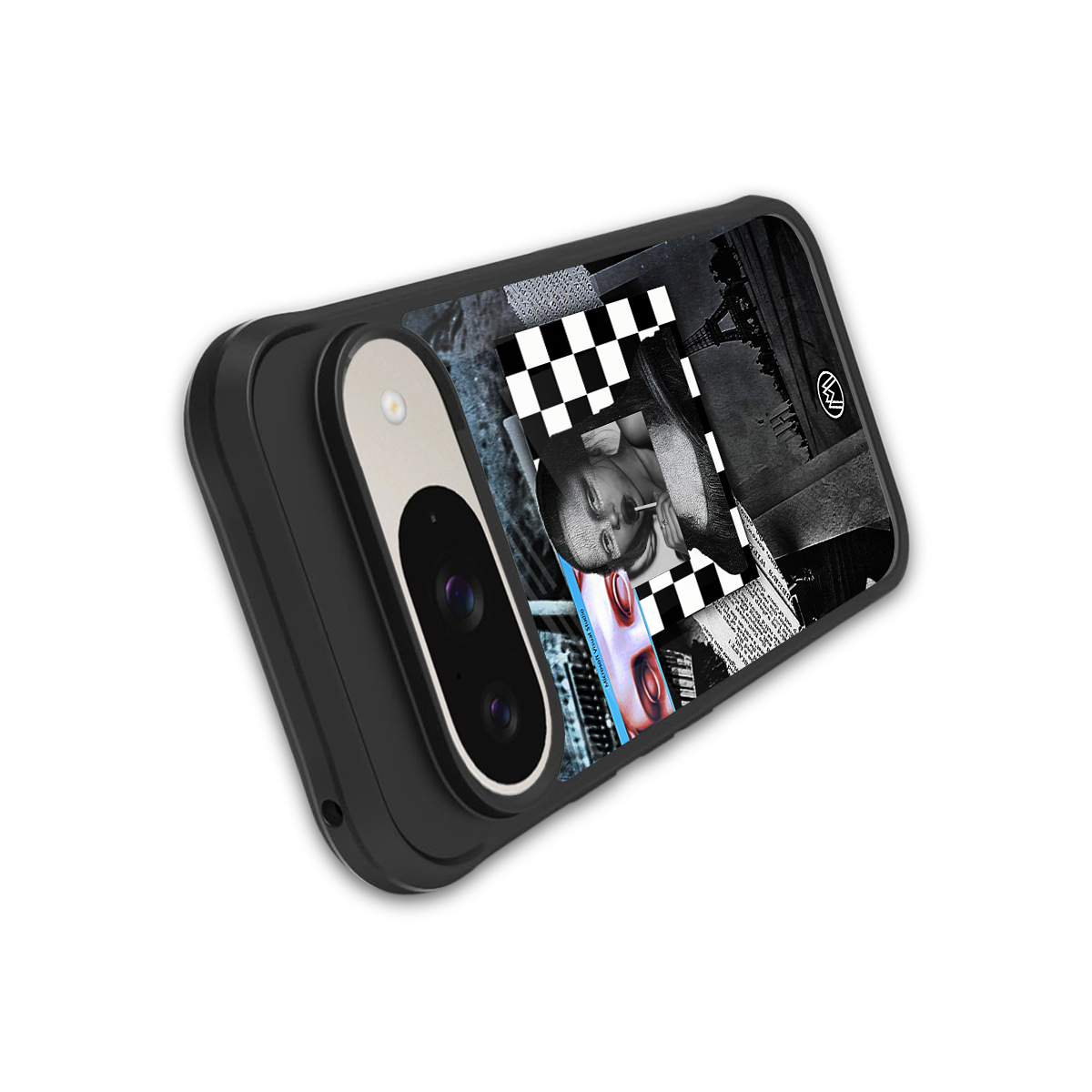 aesthetic mona lisa art back phone cover | glass case for google pixel 9
