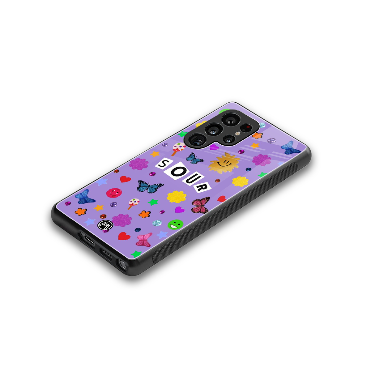 afternoon treat back phone cover | glass case for samsung galaxy s25 ultra