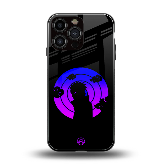 akatsuki minimalistic back phone cover | glass case for iphone 14 pro max