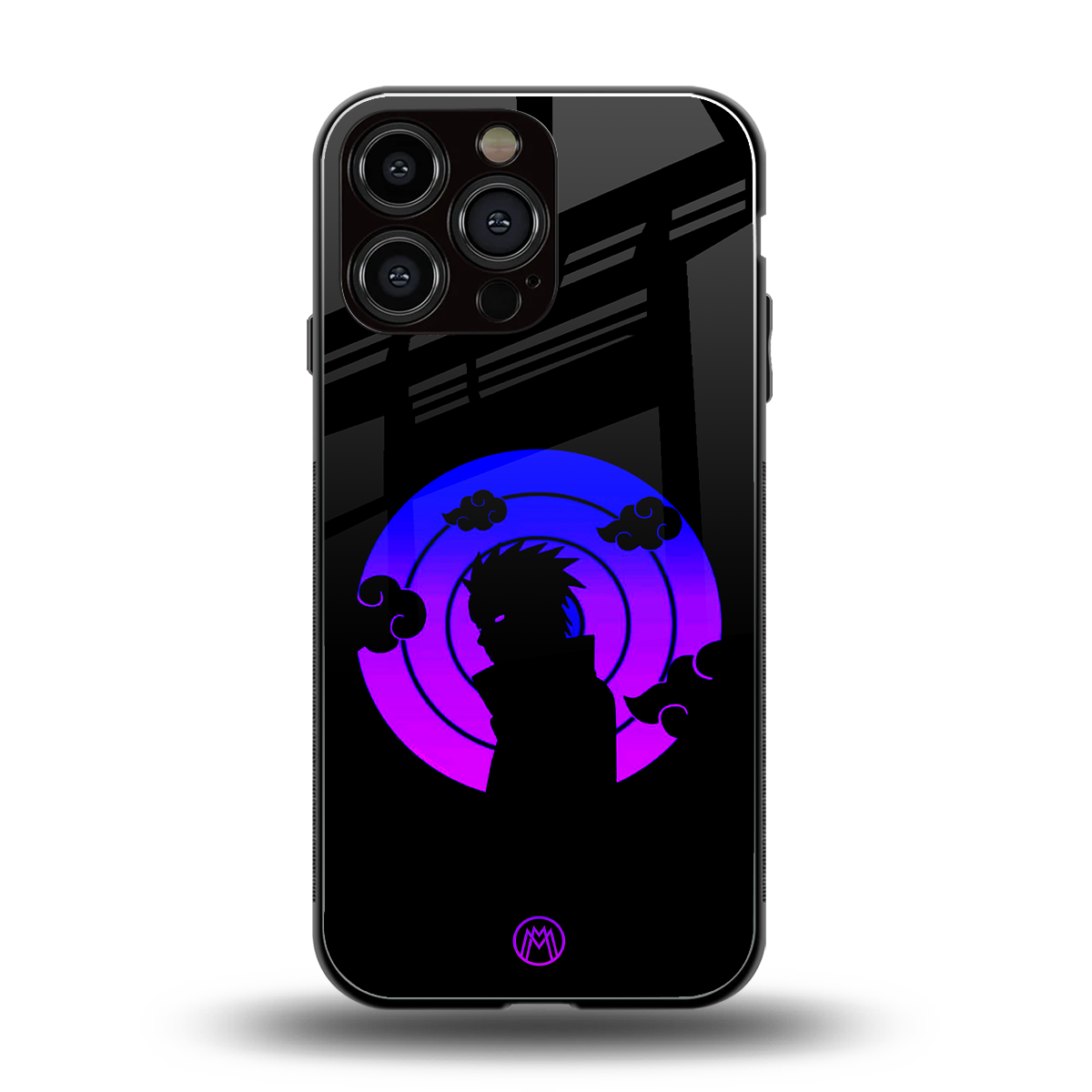 akatsuki minimalistic back phone cover | glass case for iphone 14 pro max