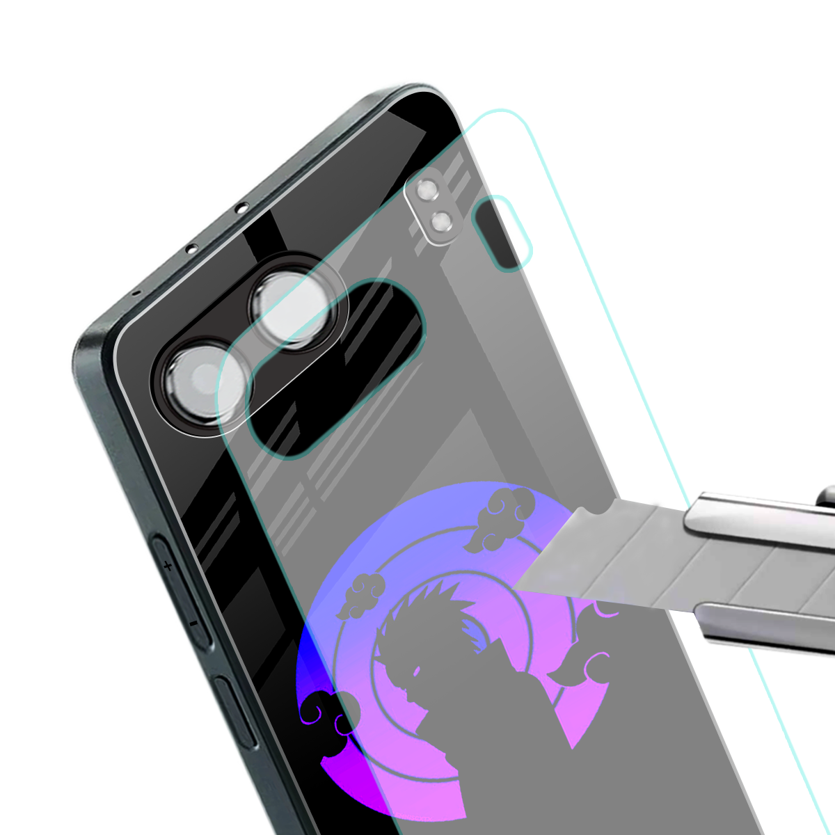 akatsuki minimalistic back phone cover | glass case for oneplus nord 4