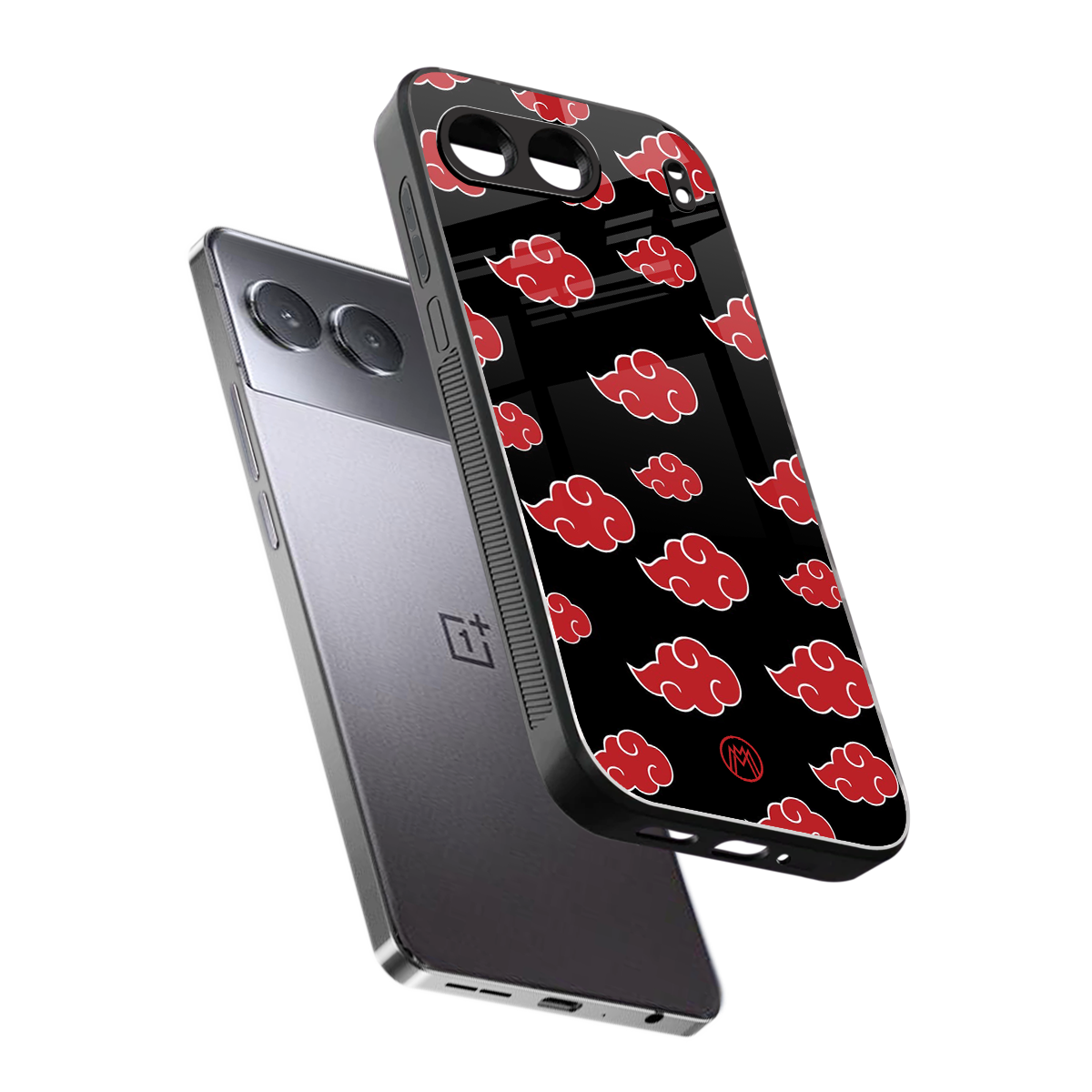 akatsuki naruto anime back phone cover | glass case for oneplus nord 4