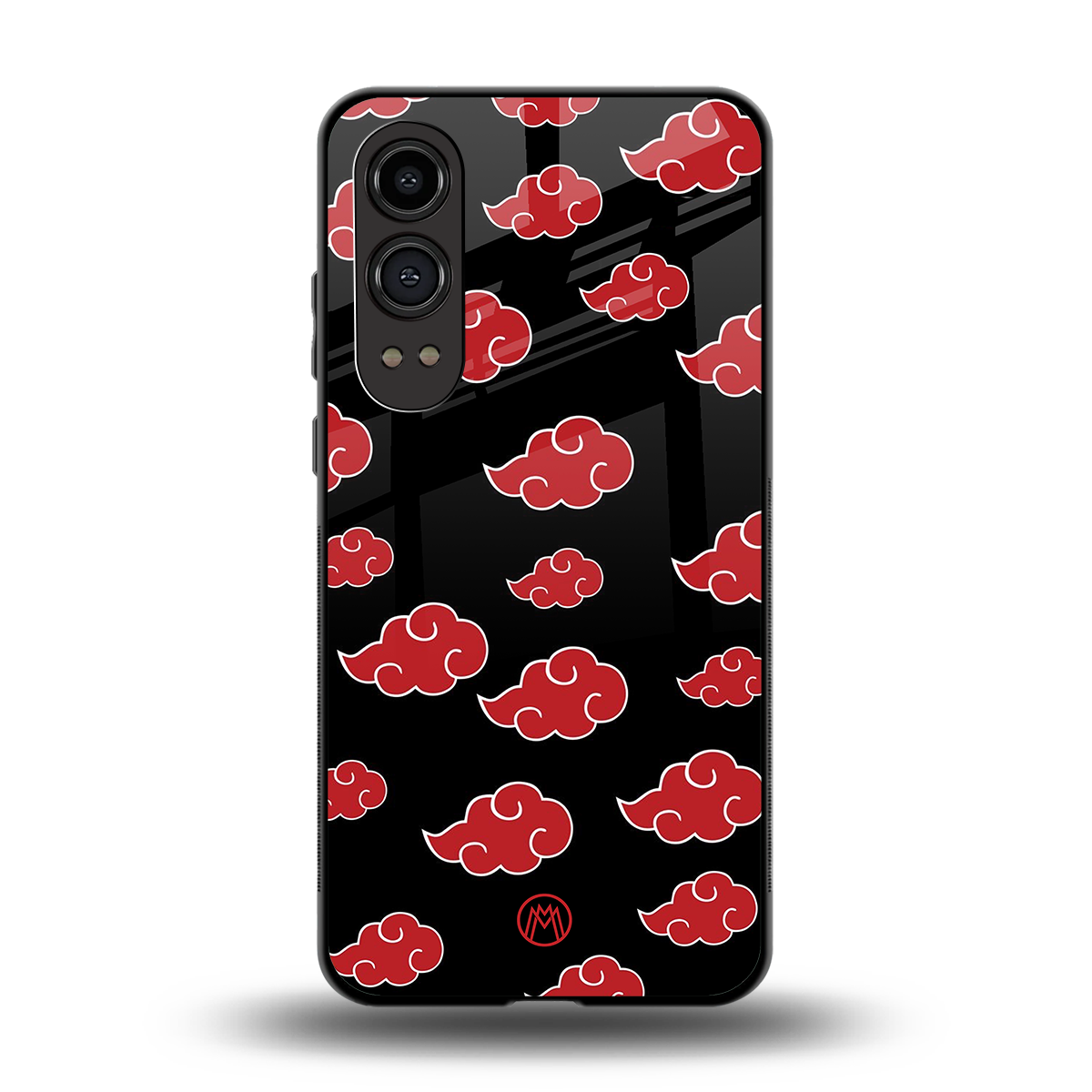 akatsuki naruto anime back phone cover | glass case for oneplus nord ce 4 lite