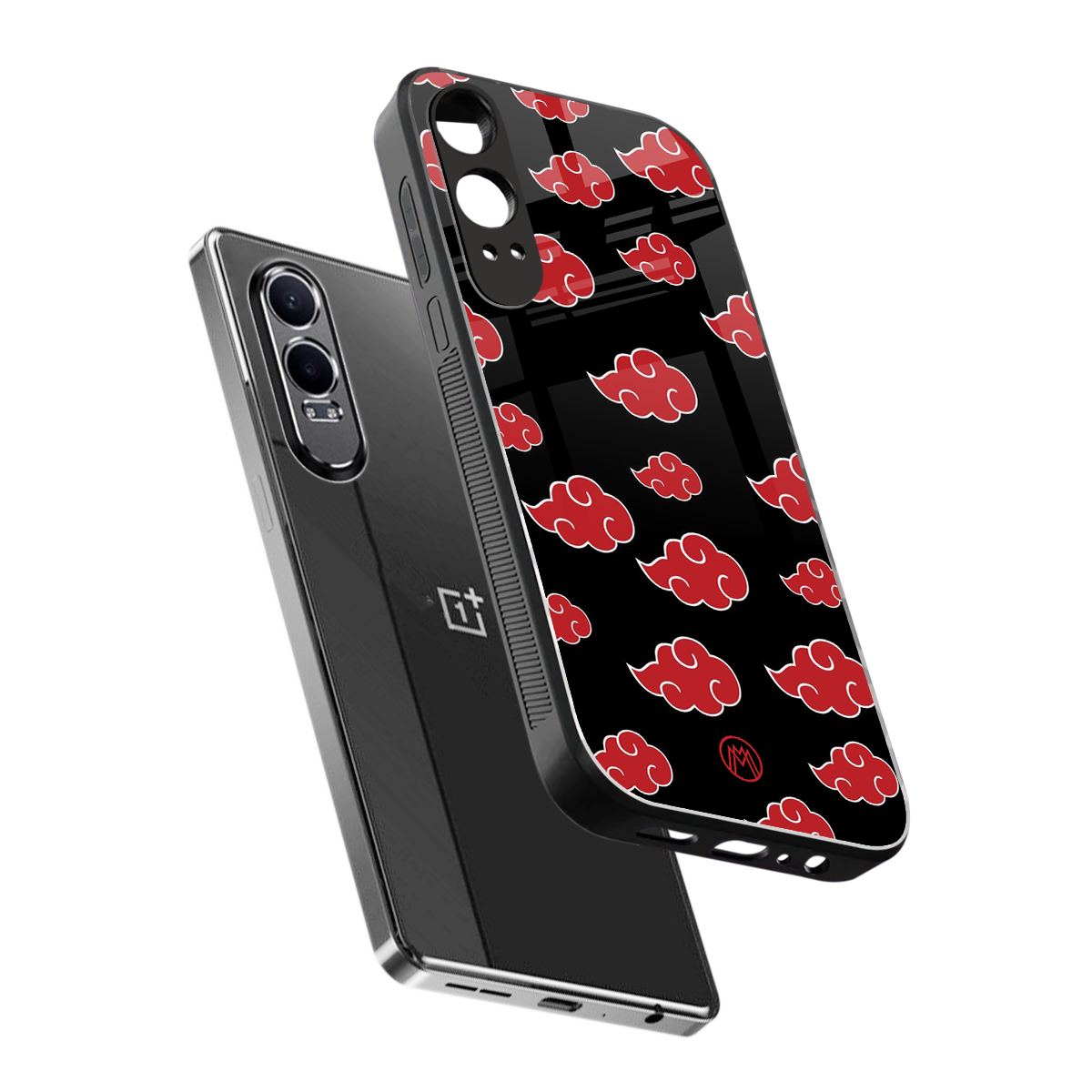 akatsuki naruto anime back phone cover | glass case for oneplus nord ce 4 lite