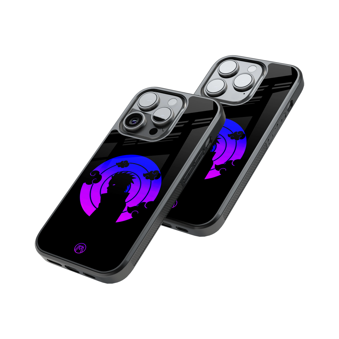 Protective Glass Back Phone Case Compatible with iPhone, Samsung, OnePlus, Pixel & More