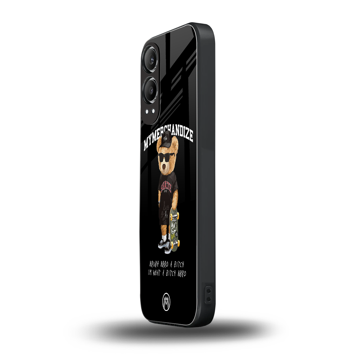 alpha bear back phone cover | glass case for oneplus nord ce 4 lite