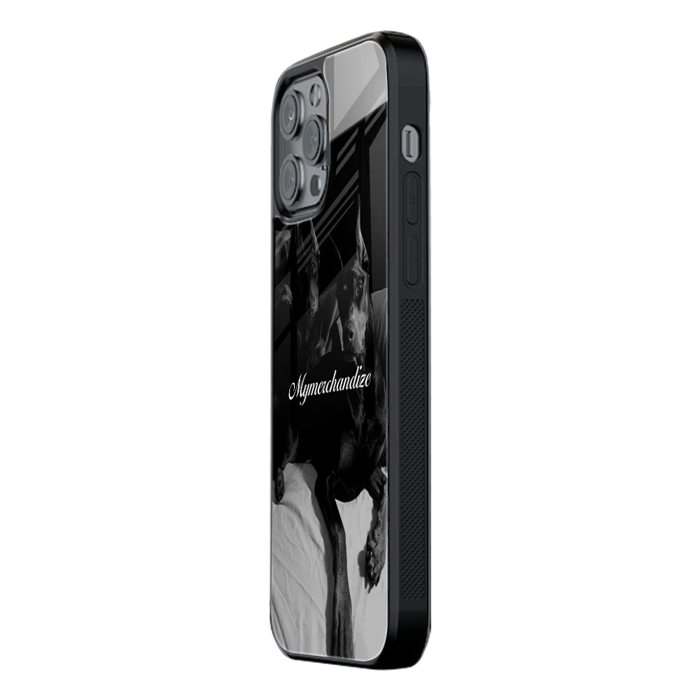 Slim Glass Back Phone Case for Multiple Brands โ iPhone, Samsung, Redmi, OnePlus, Oppo, Vivo
