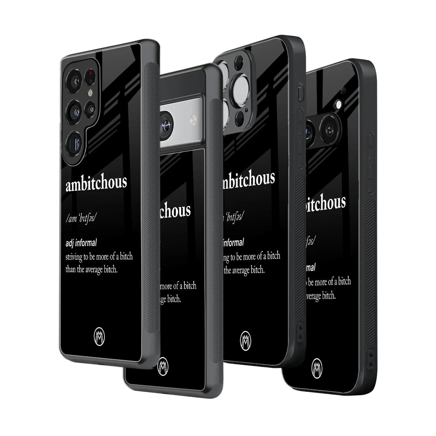 Stylish Glass Back Case for All Smartphones โ iPhone, Samsung, OnePlus, Pixel, Redmi, Oppo, Vivo, Motorola