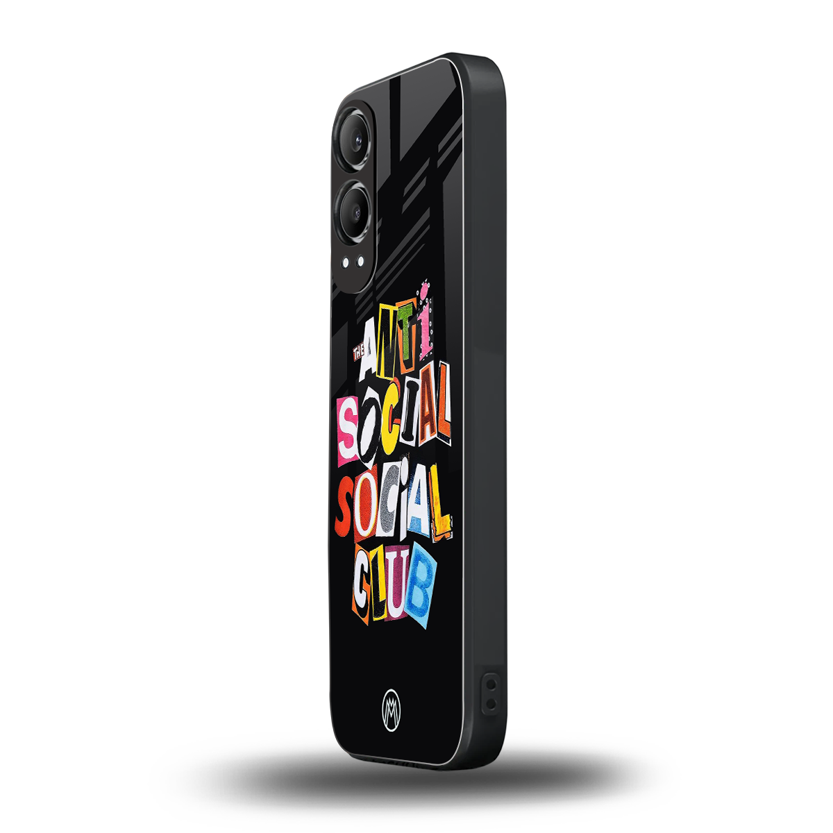 anti social club back phone cover | glass case for oneplus nord ce 4 lite