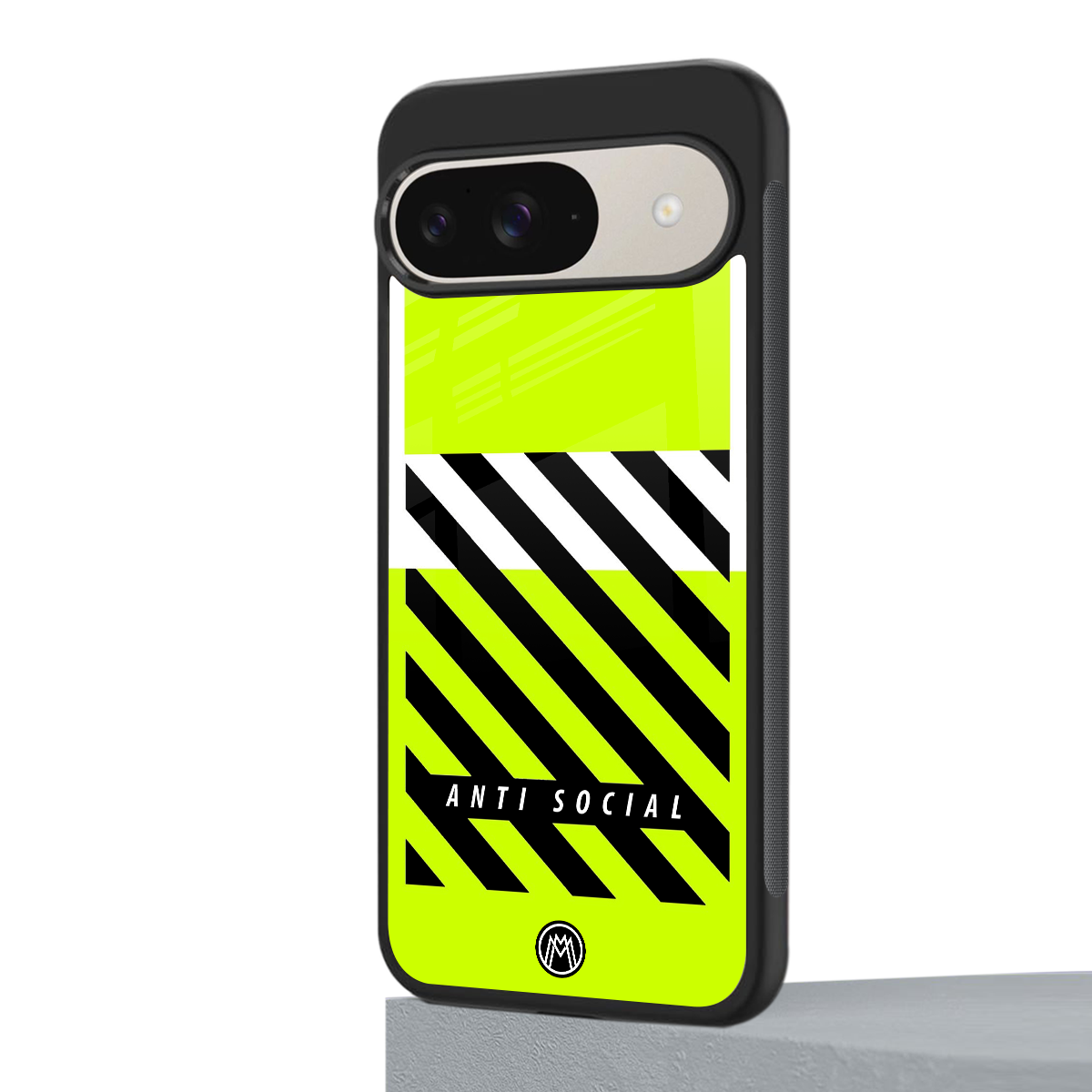 anti social back phone cover | glass case for google pixel 9