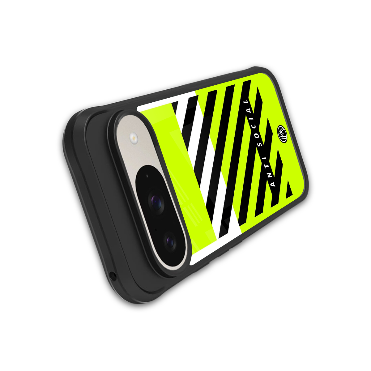 anti social back phone cover | glass case for google pixel 9