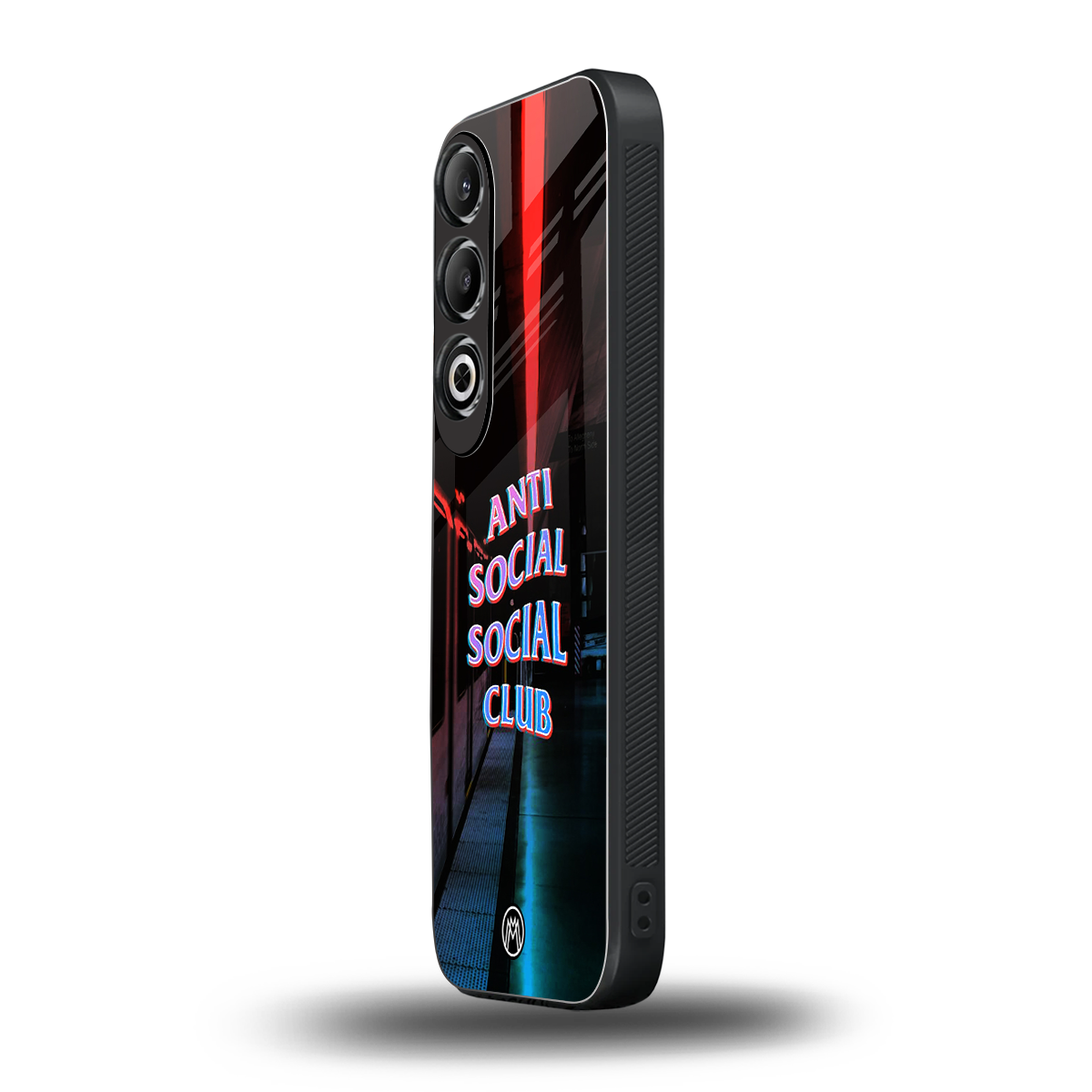 anti social social club back phone cover | glass case for oneplus nord ce 4