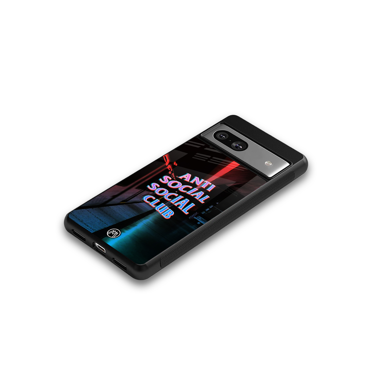 anti social social club back phone cover | glass case for Google Pixel 7A