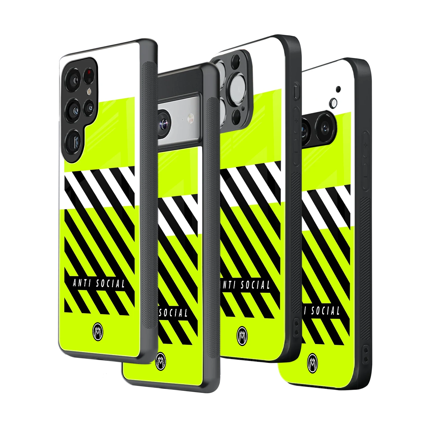 Stylish Glass Back Case for All Smartphones โ iPhone, Samsung, OnePlus, Pixel, Redmi, Oppo, Vivo, Motorola